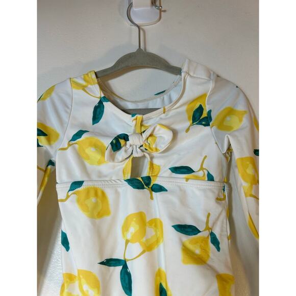 JESSICA SIMPSON Girl’s One Piece RashGuard Swim Suit / Size: 24 Months - Picture 7 of 9